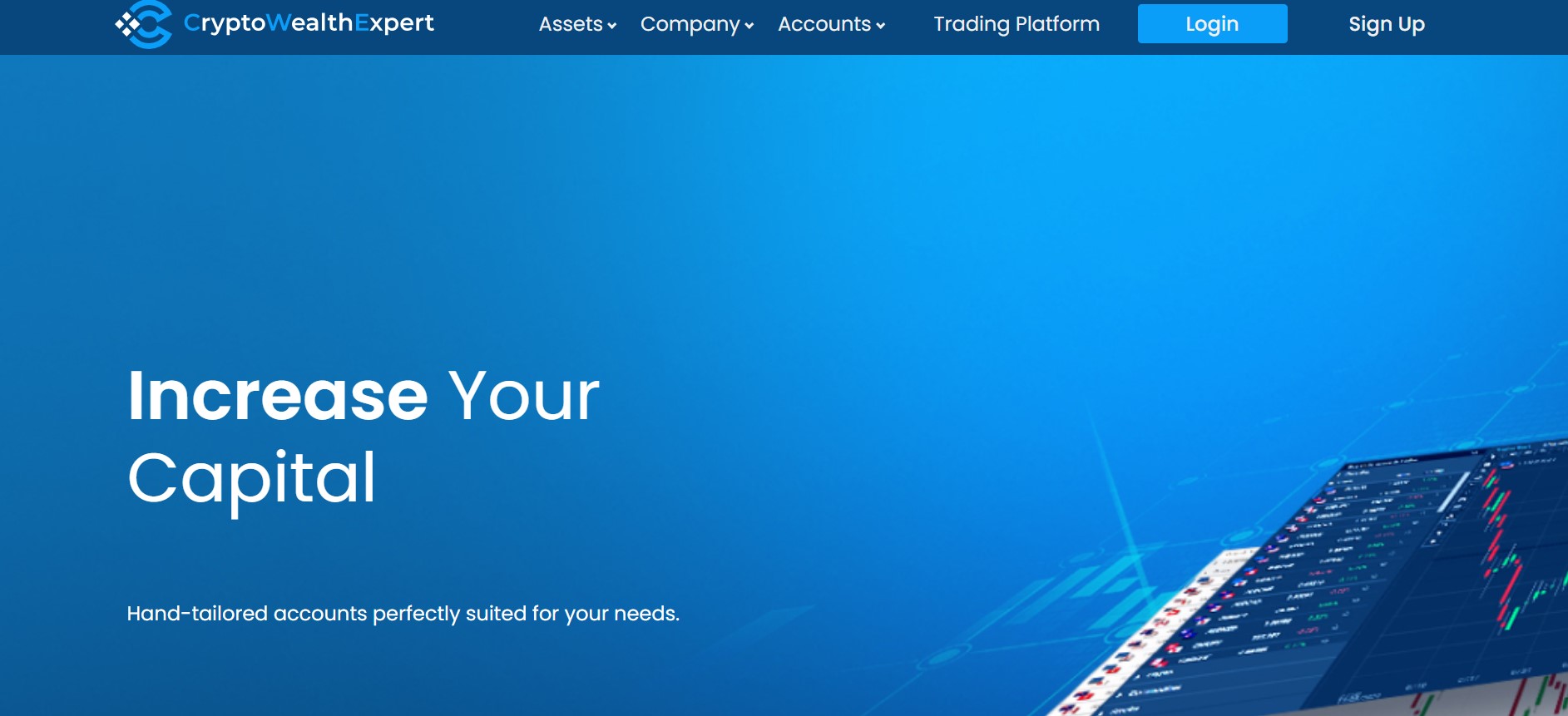 CryptoWealthExpert website CryptoWealthExpert website