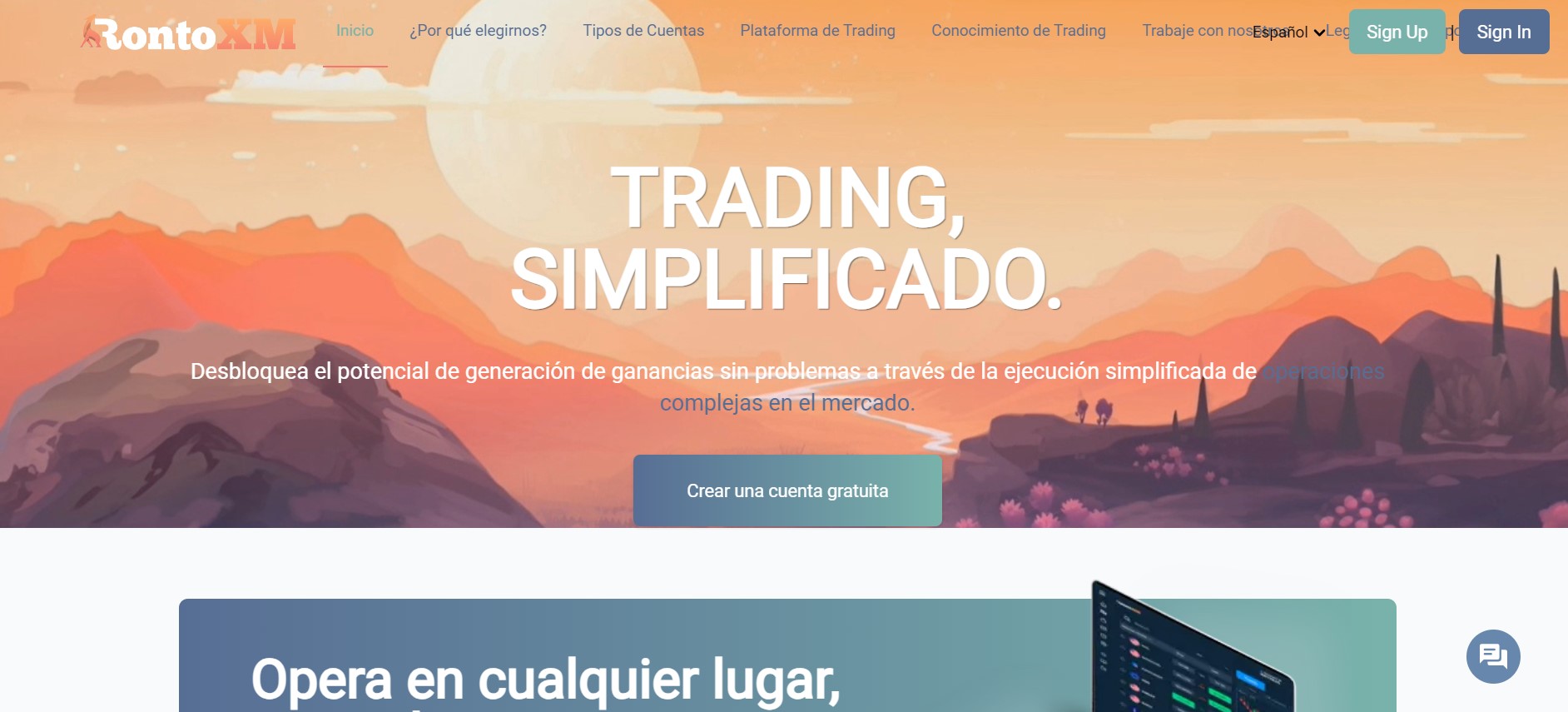 RontoXM website RontoXM website